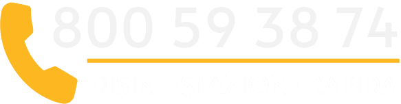 Telefono Disinfestazione Veloce